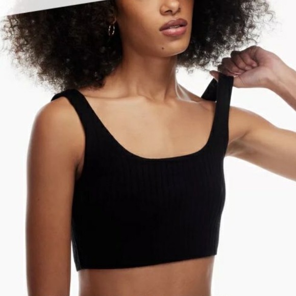 Aritzia Wilfred Manila Tank - Black XS - Picture 2 of 4